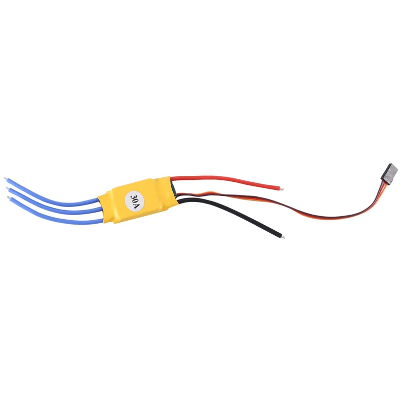 

ABUM-1 PCS XXD 30A Brushless Motor ESC Yellow Plastic+Metal For RC Airplane Quadcopter Drone Model