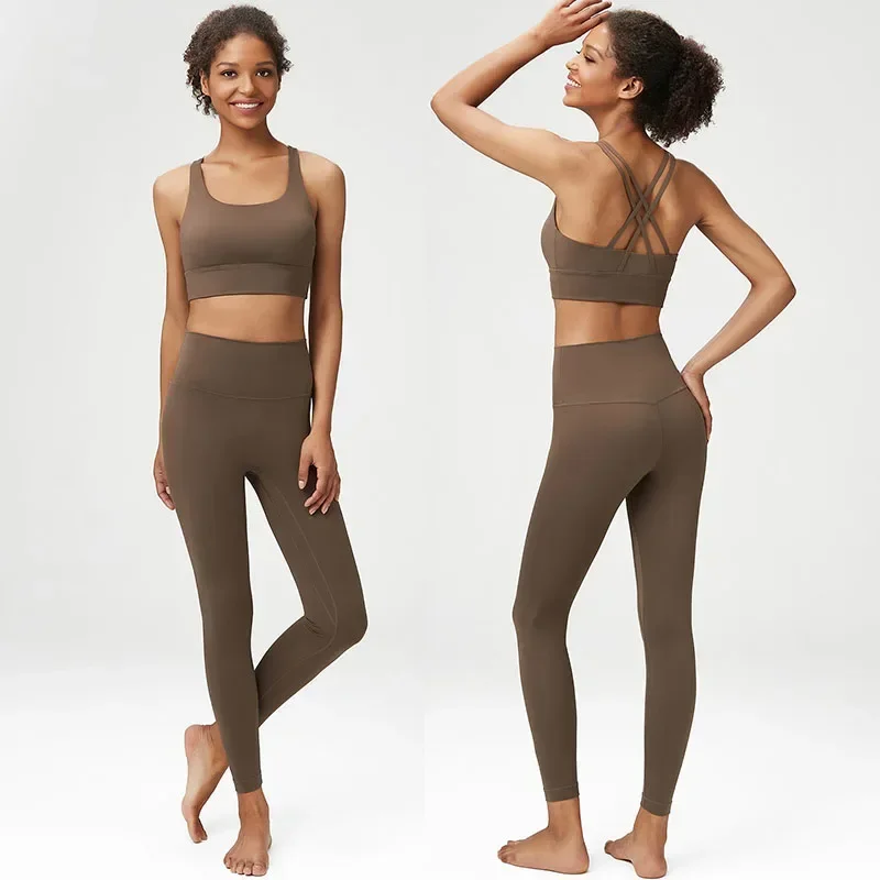 New Women's Yoga Suit Set, Oversized Sports And Fitness Suit Set