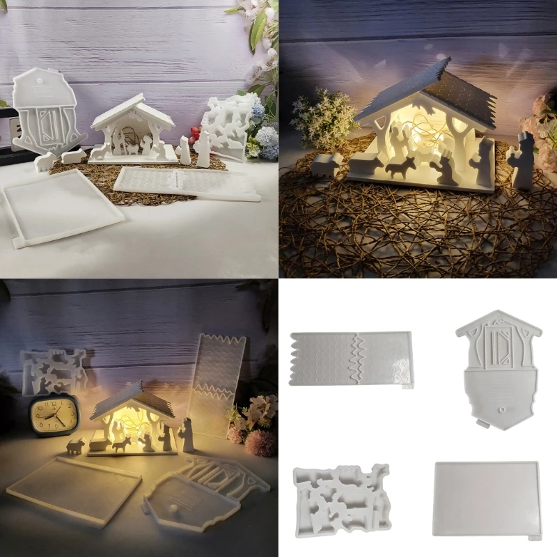 

Silicone Crafting Mold for Religious Themed Home Decoration Jewelry Making Tool DropShip