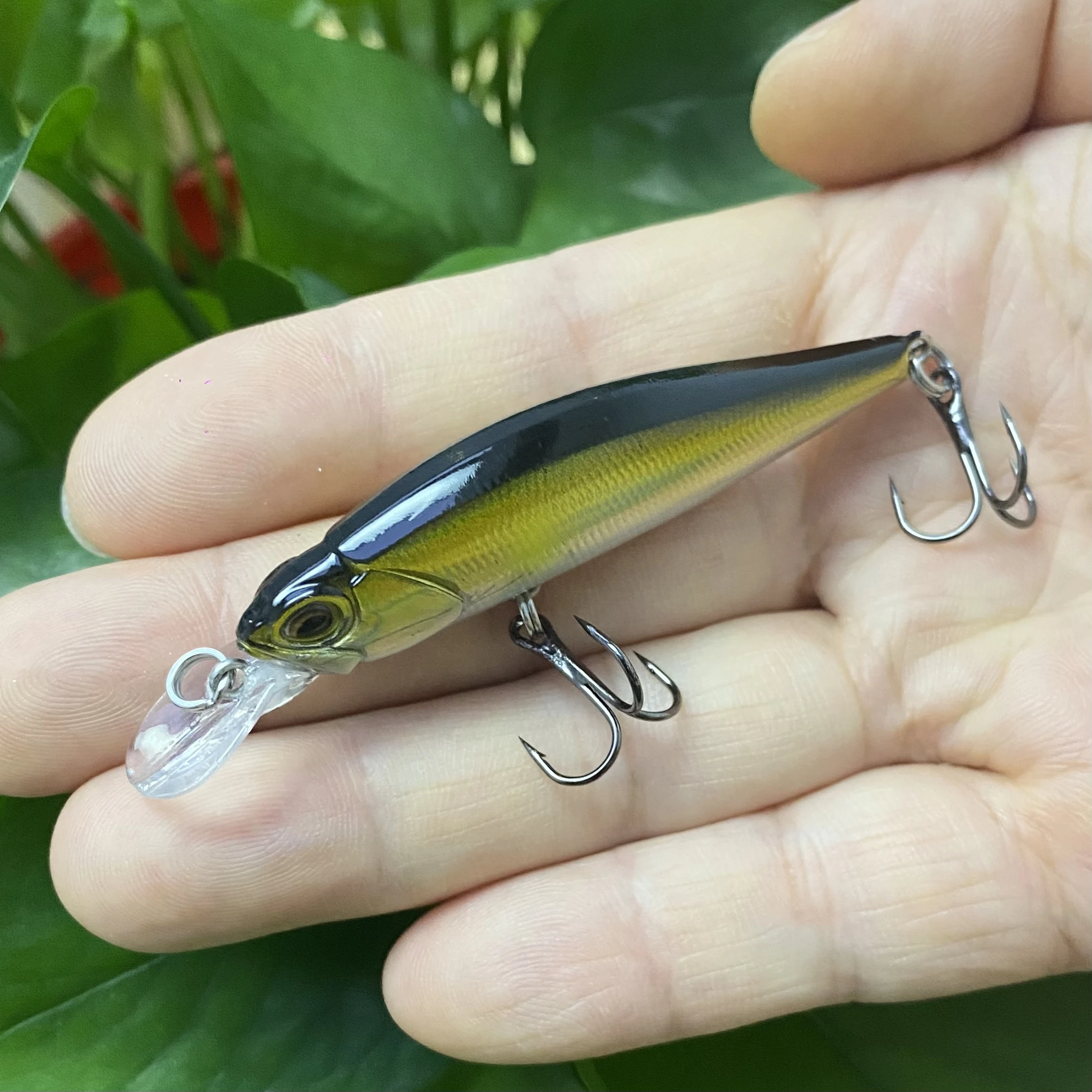 1Pcs 63mm 5g Minnow Lure Wobbler Fishing Suspending Hard Plastic Isca Artificial Bait Pesca Fishing Lures Minnow 9063