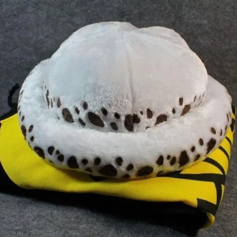 97BC Gorro felpa suave con orejeras dibujos animados, bonito gorro holgado, gorro cálido felpa esponjoso, mejor