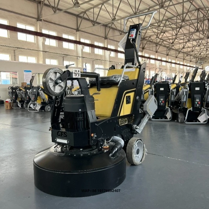High Tech Automatic 910MM Planetary Concrete Floor Grinder with Engine Diamond Polisher Ride-On Wet Dry Grinder