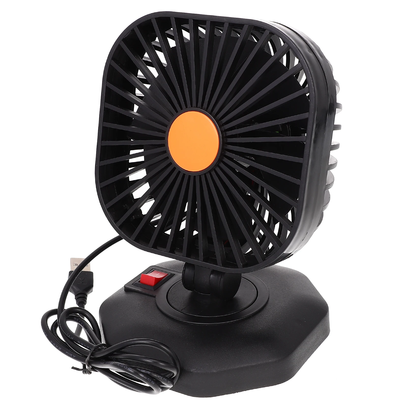 

Car Desktop Fan ABS Material Lightweight Durable Portable Vehicle Cooling Fan for Car USB Novelty Electric Fans Affordable Price