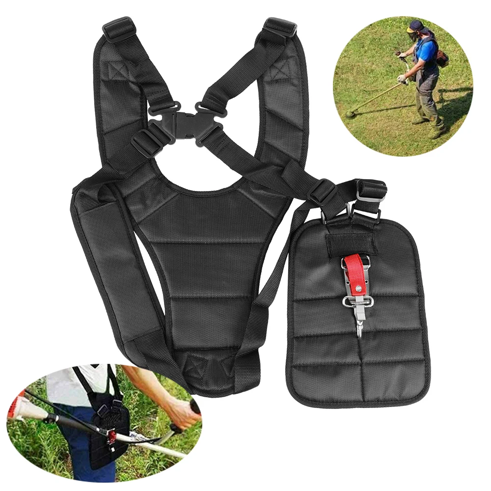 

Ремень безопасности, ремень для газонокосилки, секатор с двойным триммером, регулируемый ремешок на плечо для кустореза и триммера для сада