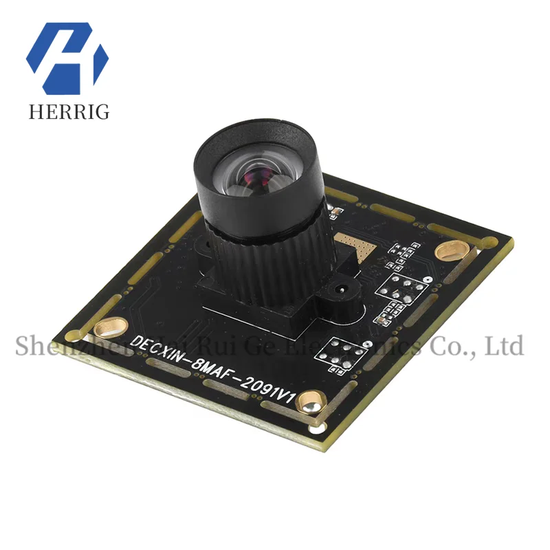 IMX179 camera module, 8 million fixed focus HD industrial camera, driverless with USB adapter cable 78 degrees