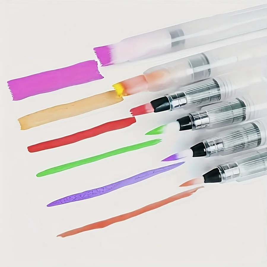 12/24-teiliges Aquarell-Pinselstift-Set, super einfach zu bedienen und zu befüllen, Wasserpinselstifte, Aquarellfarbstifte, wasserlösliche Farbstifte – Detail 3