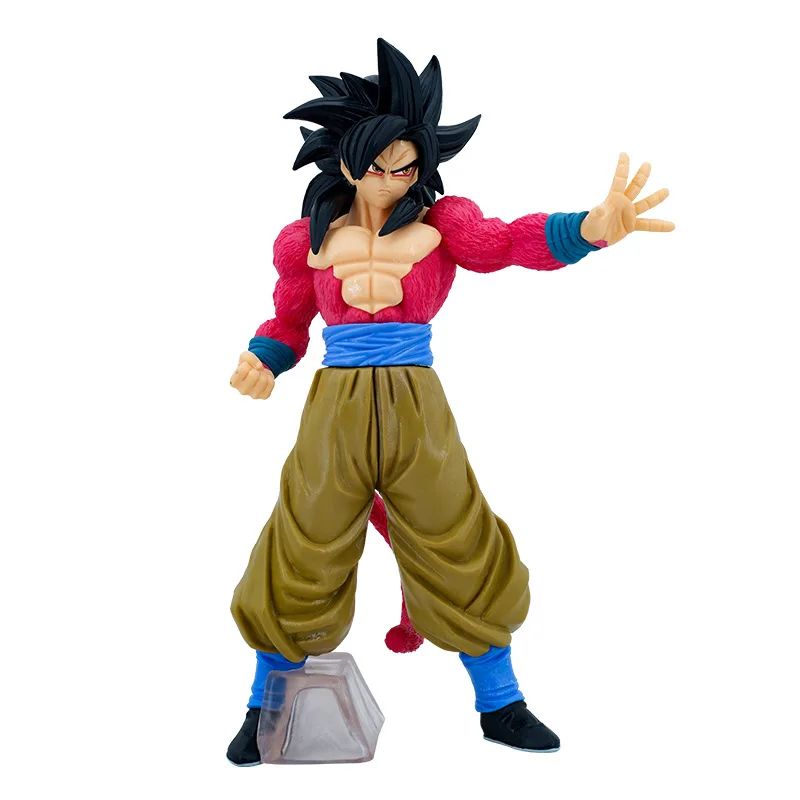 27CM Anime Dragon Ball GT Son Goku Super Saiyan 4 le plus grand SAIYAN modèle jouet cadeau figurine PVC modèle Extra Large