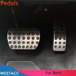 Pedały samochodowe pedał pokrywa dla Mercedes Benz A B CLA GLA GLE ML GL R W164 W166 X156 X164 X166 W251 W168 W169 W176 W245