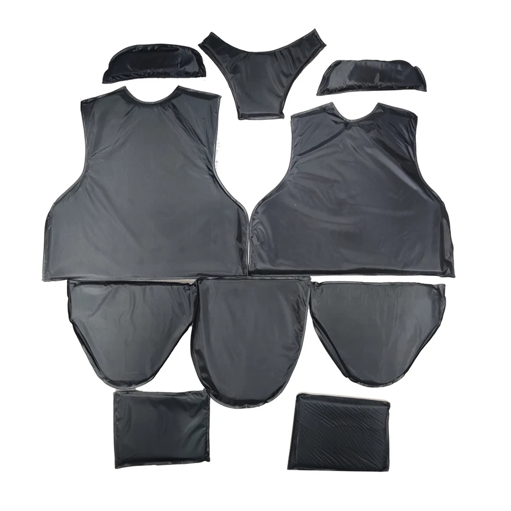 Pelindung Dada Anti Peluru NIJ Level IIIA 3A 9mm&.44 PE Soft Ballistic Armour Inserts Tactical Panel Untuk Rompi