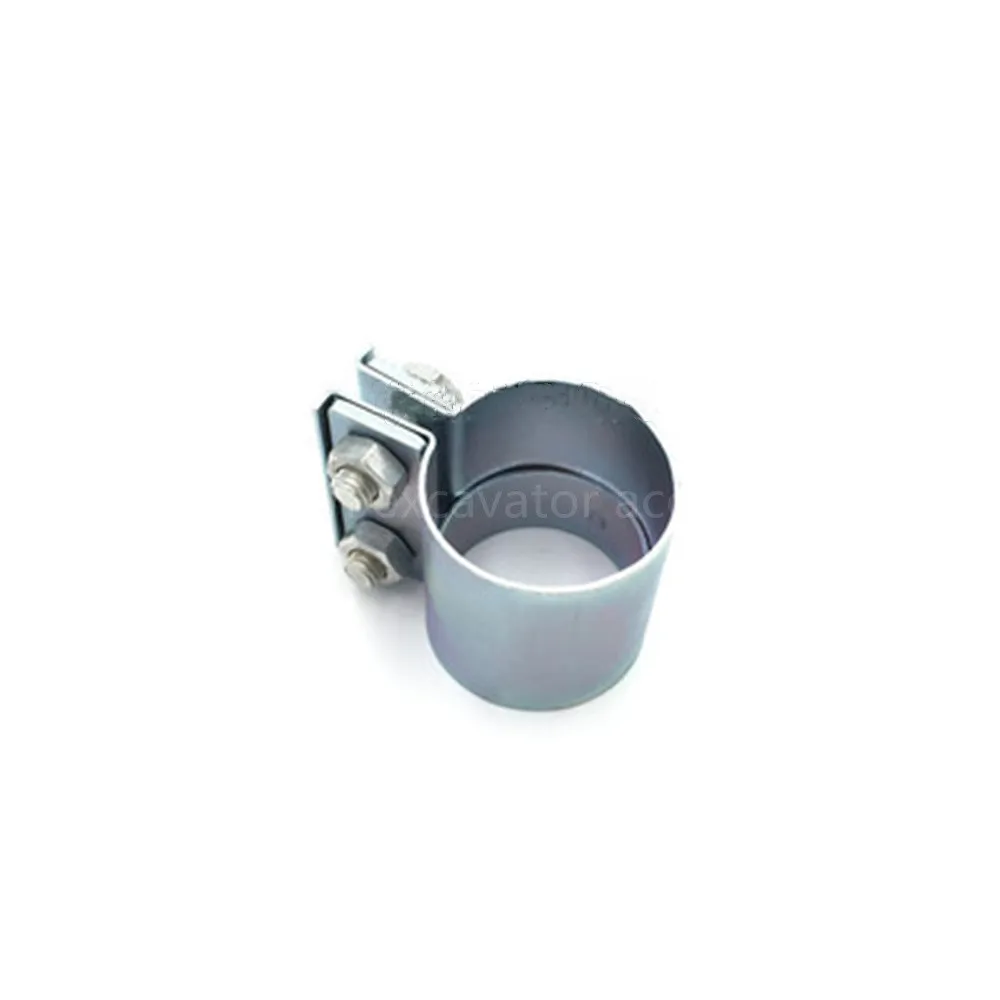 For E307C 307D 308C Muffler Connection Pipe Clamp Muffler Outlet Elbow 4M40 Engine Exhaust Branch Pipe Excavator Parts