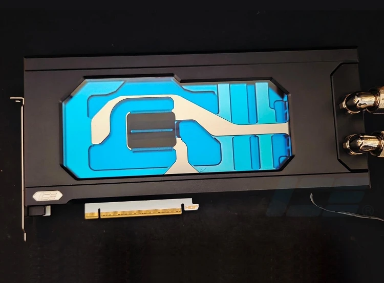 

IceManCooler Glass Water Block For Gigabyte Aorus RTX 5090 Gaming OC,Master Graphics Card Cooler With Backplate