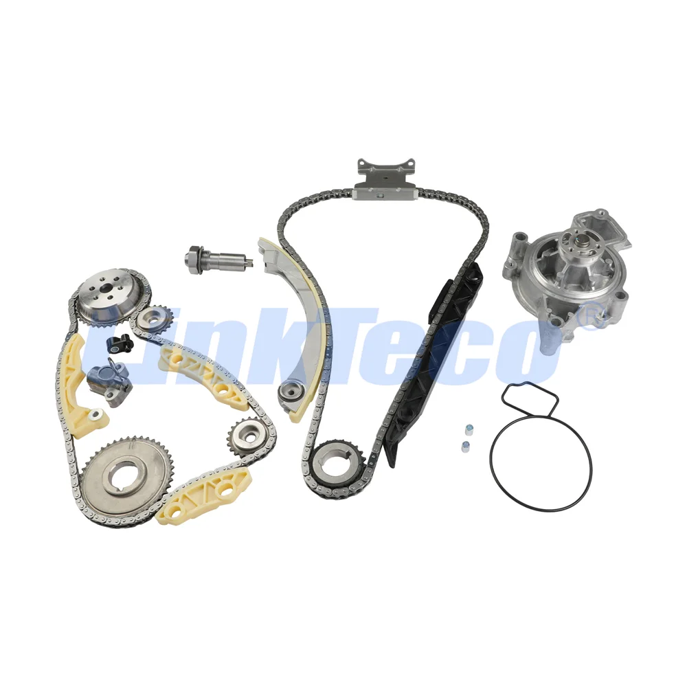 Timing Chain Kit Water Pump Fit 2.4 L Gas For Chevy Equinox Malibu GM Chevrolet GMC Buick ECOTEC 2.4L DOHC AW5296 9-0753S 94201S