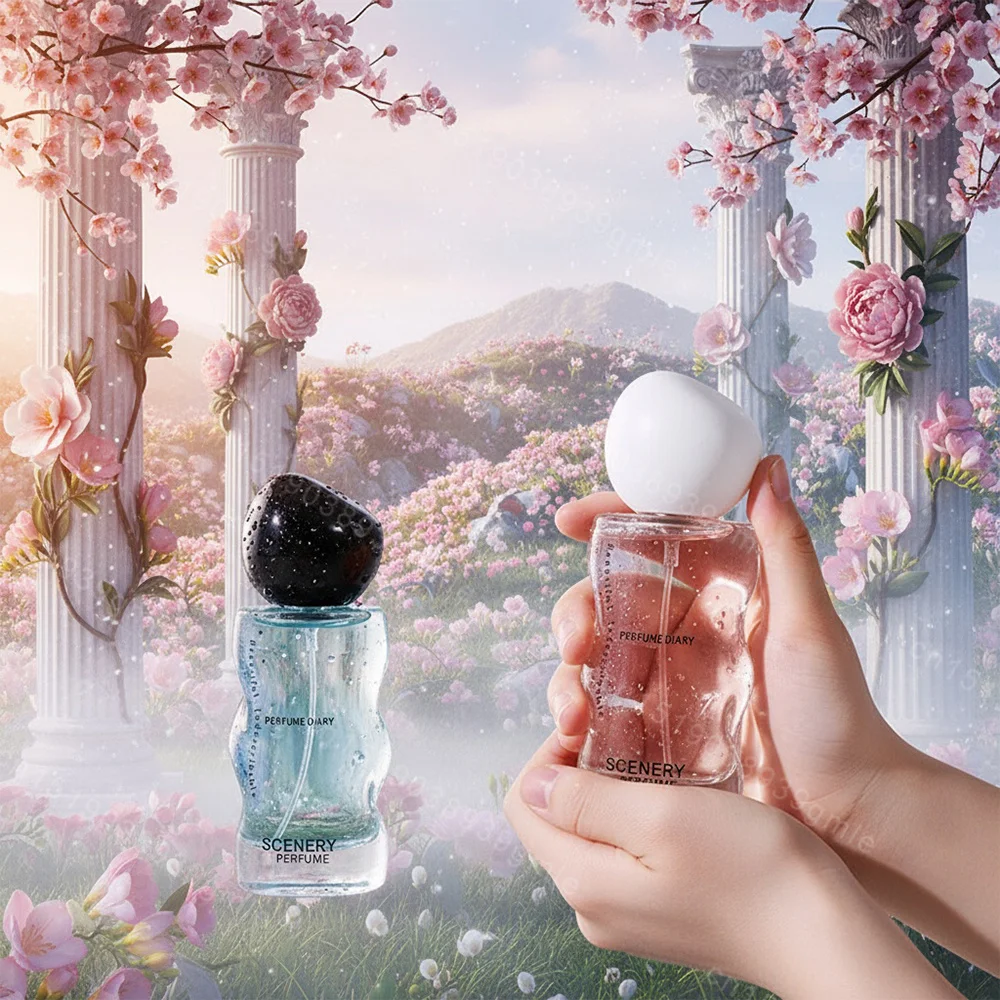 Perfumes naturales para mujer, 50ml, fragancias florales clásicas De larga duración, Spray Woody para mujer, encantador Eau De Toilette para citas