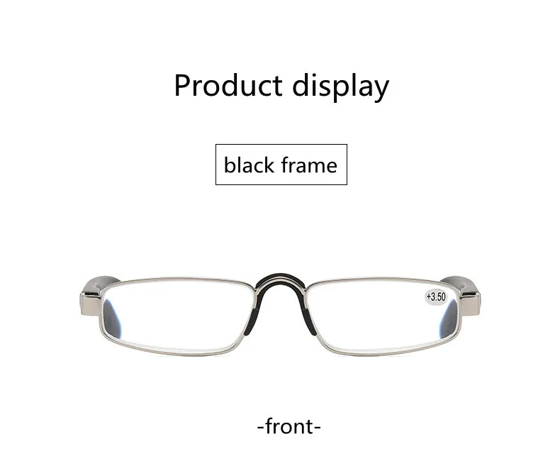 Kann Blume Neue Mode Lesebrille Männer Hohe Qualität Brillen Rahmen Optische Klare Linsen – Detail 4