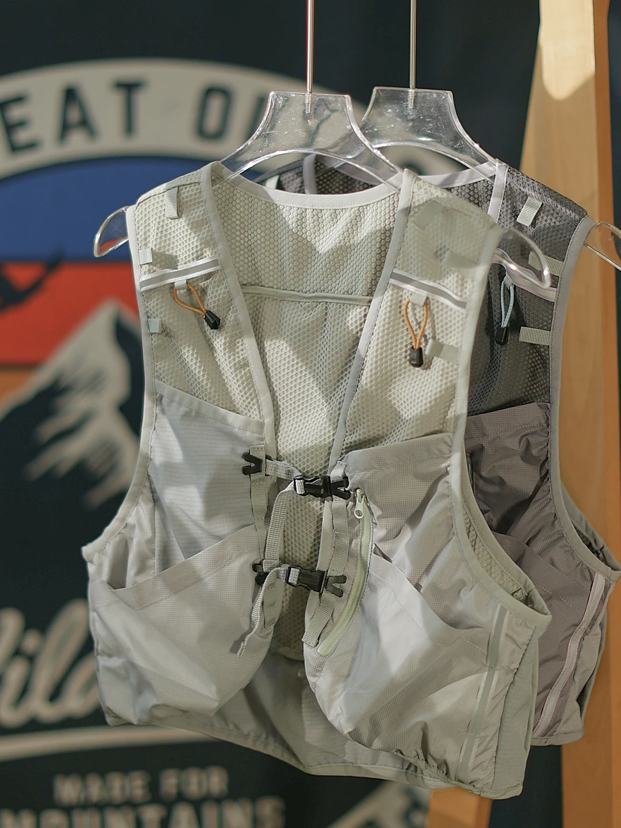 

Многофункциональный светоотражающий спортивный жилет для мужчин для бега, рыбалки и охоты, быстросохнущий, летний