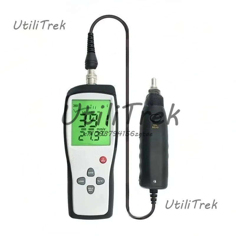 

AS63B Digital Vibrometer with Acceleration Measurement Vibrometer Handheld Tester