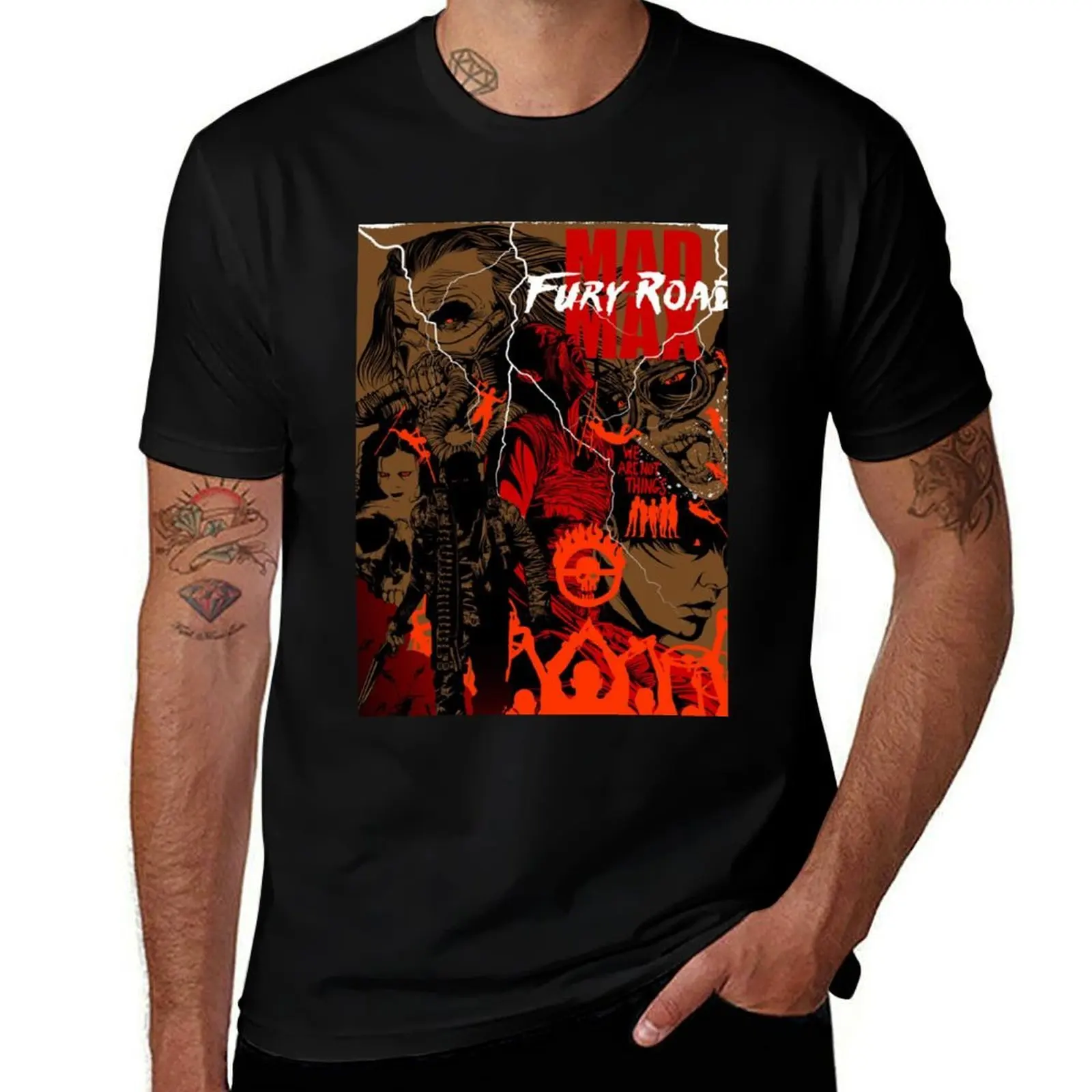 art mad max fury road - Classic T-Shirt Basic Plain Tee for Spring and Summer T-Shirt