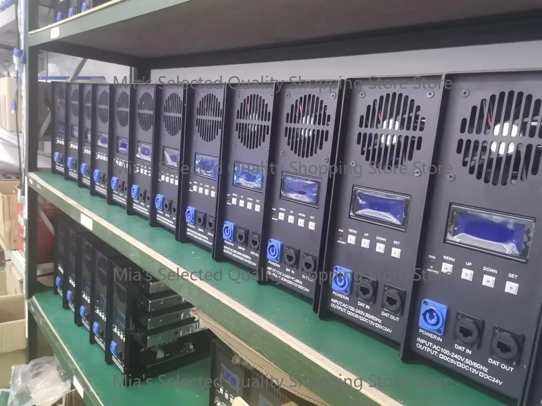 

CL-804PS LED Backlight Artnet SPI Light Controller 1400W with 8 Ports 32 Universes DMX sACN for Stage Lighting Control