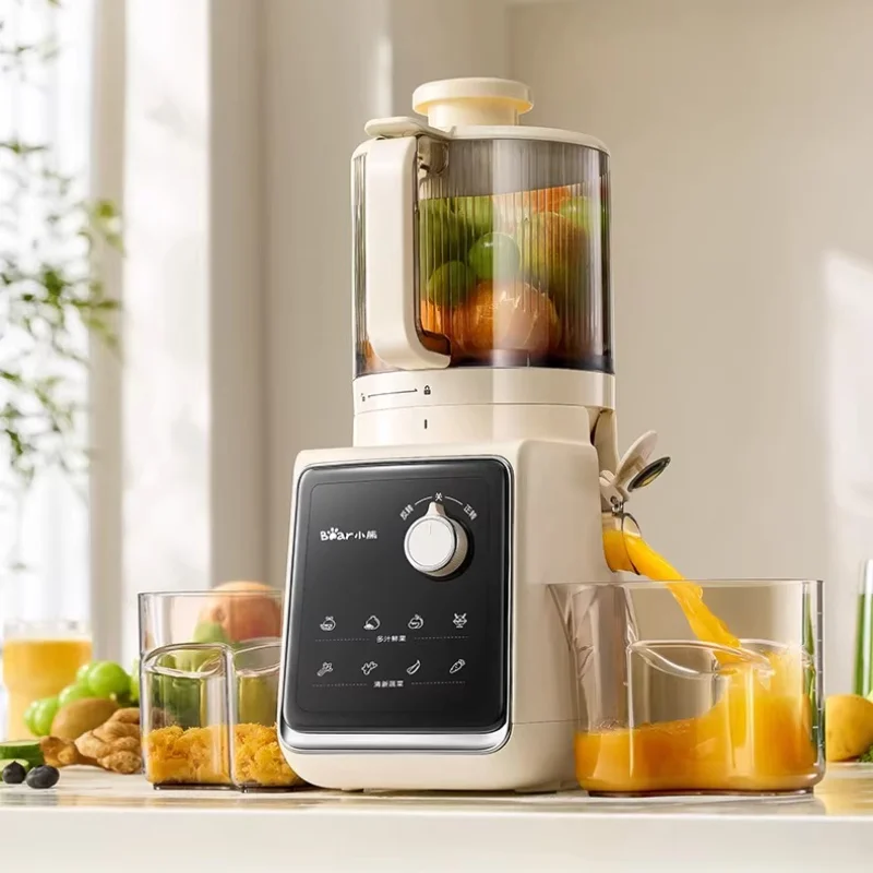 

Bear New Wide Mouth Slow Juicer Fully Automatic Pulp Separation Home Orange Juice Maker Blender