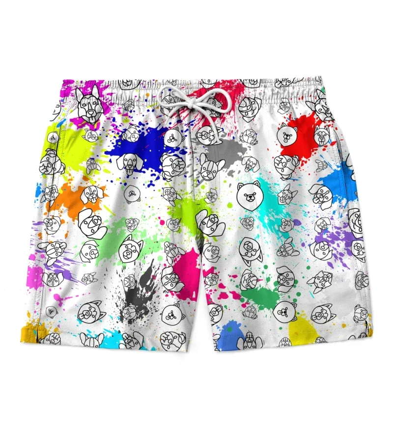 

3D Animal Print Men's Shorts Featuring Lifelike Kittens & Puppies – Lightweight, Stylish, and Perfect for Everyday Wear