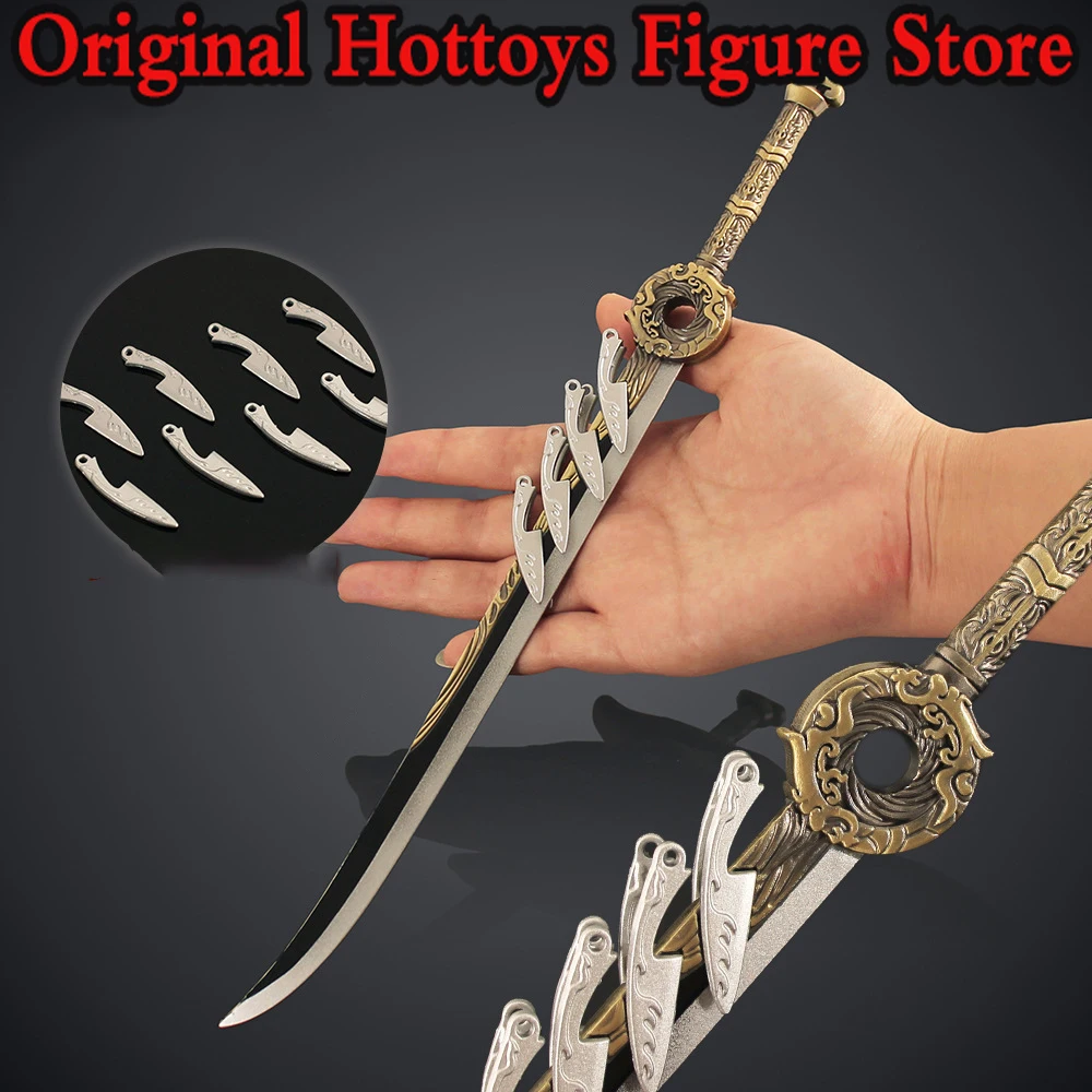 

В наличии масштаб 1/6, аксессуар для сцены мужского солдата, аниме-серия, мини-меч из сплава, подходит для 12-дюймовой экшн-фигурки, модель куклы, игрушки