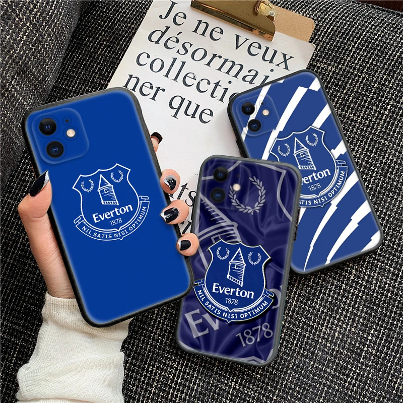 61ih Everton Soft Case Voor Samsung J2 Prime J4 Core J5 J6 Plus J7 Pro J8 S7 Edge S8 Note 8 9 10 Lite 20 Ultra