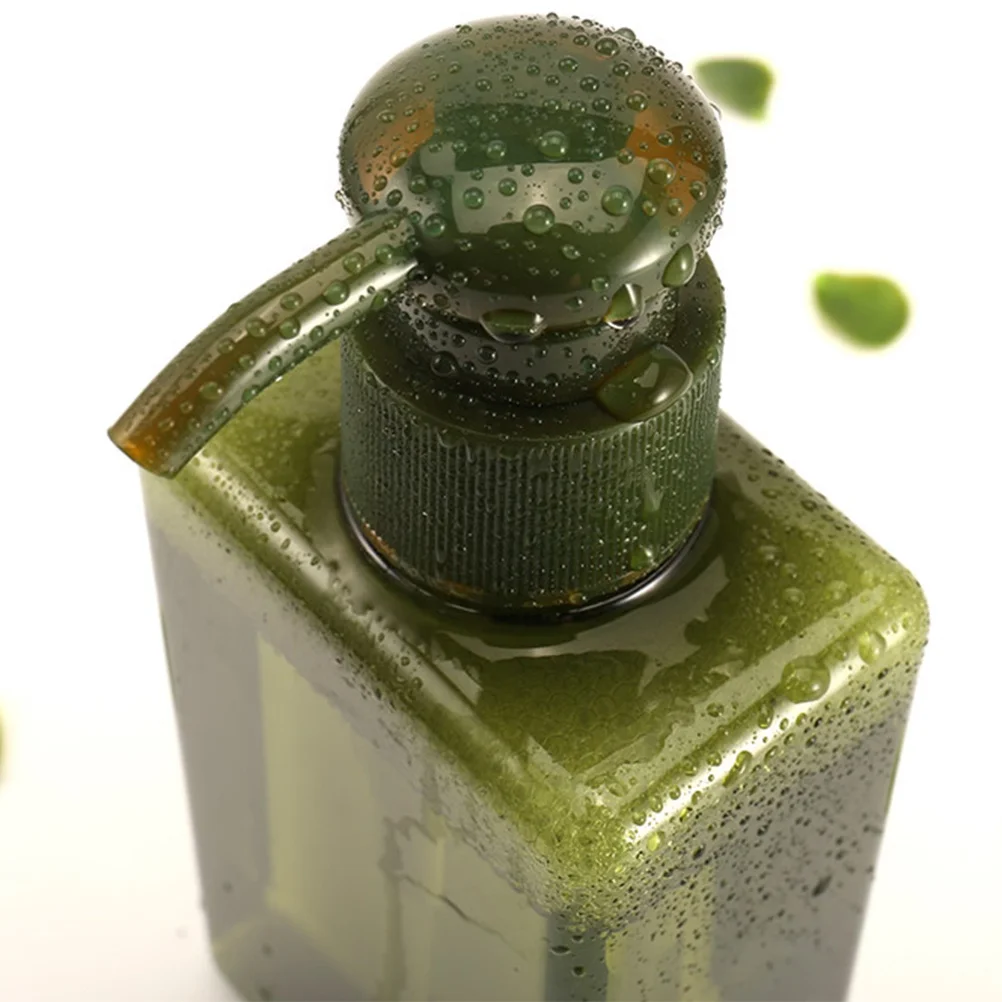 2 stücke 280 ml Nachfüllbare Petg Leere Quadratische Flasche Mit Spray Pumpe Für Flüssigkeit Seife Körper Waschen Ätherisches Öl reise Toilettenartikel