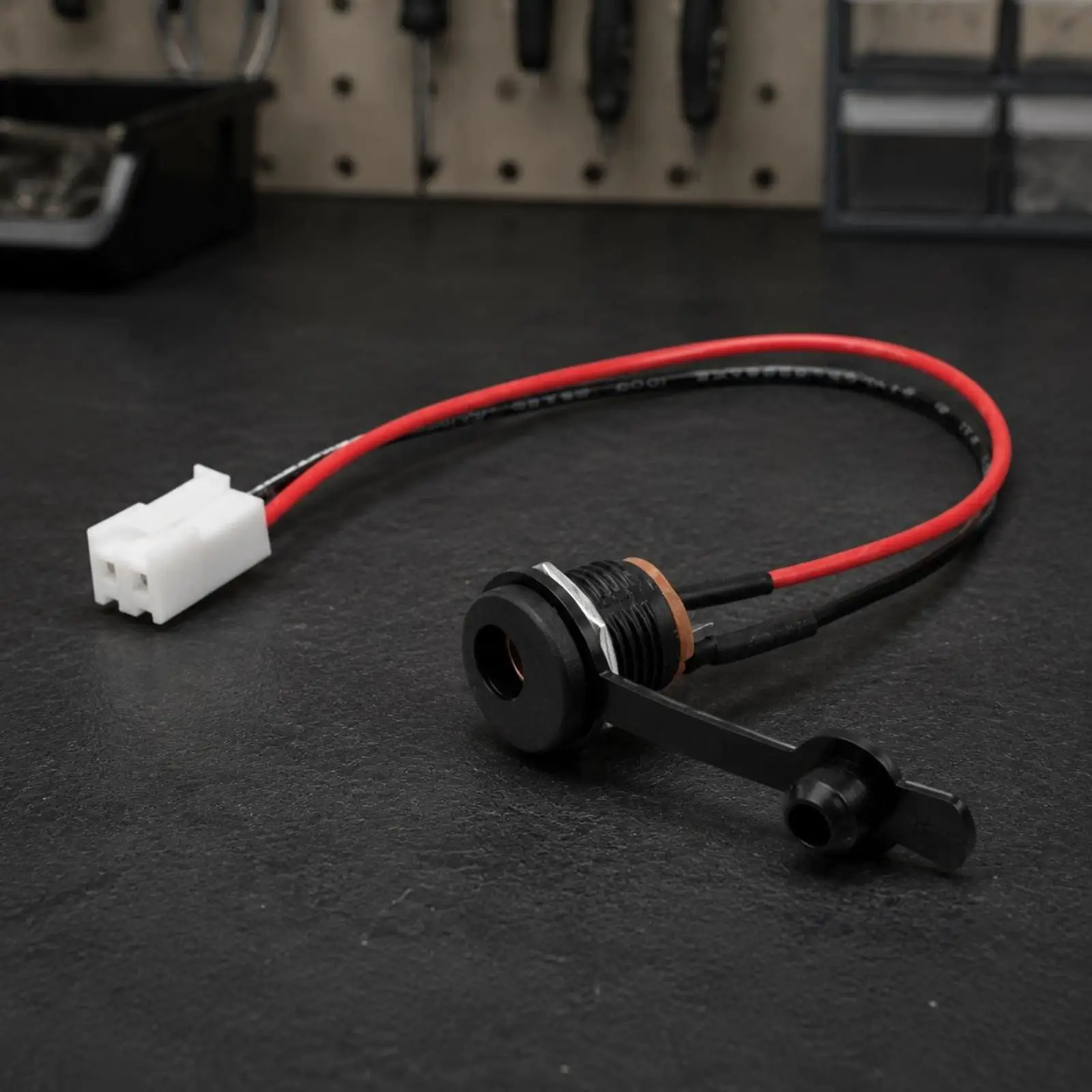 Electric Scooter Power Plug Round DC Charging Jack Copper Terminal Waterproof Port for Daily Commute Use