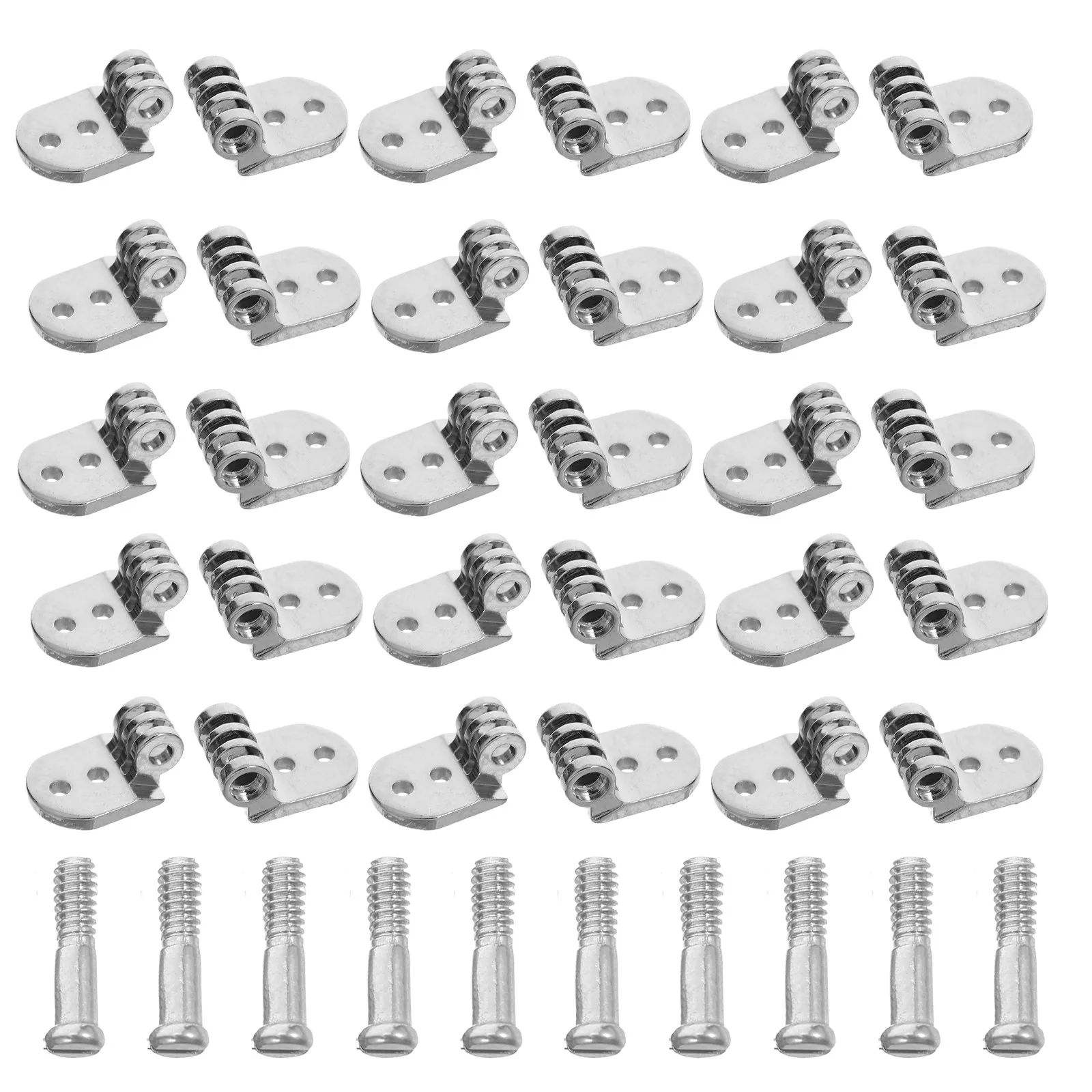 10 Sets Glasses Eyeglass Hinge Repair Parts Hinges Frame Tightener Accessories Repairing Replacement