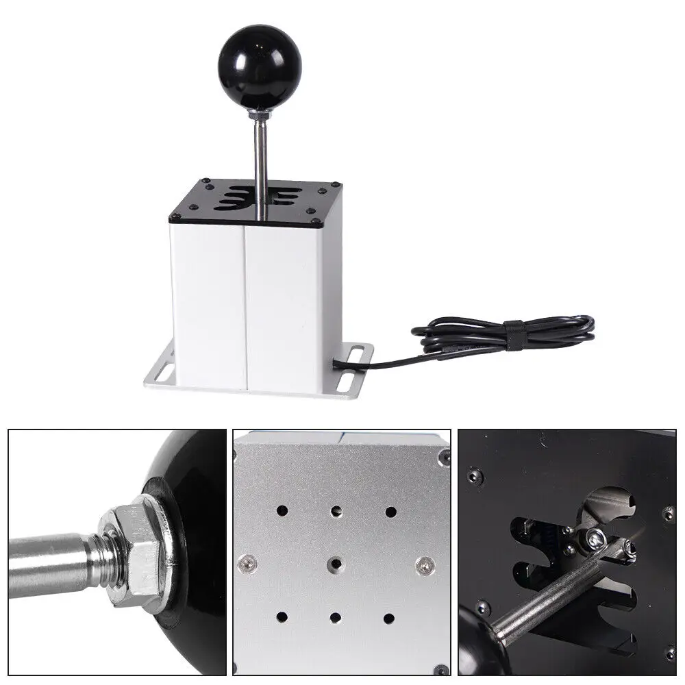 PC USB H Gear Shifter Sim Racing Game For Logitech G29 G27 G25 G920 T300RS/GT