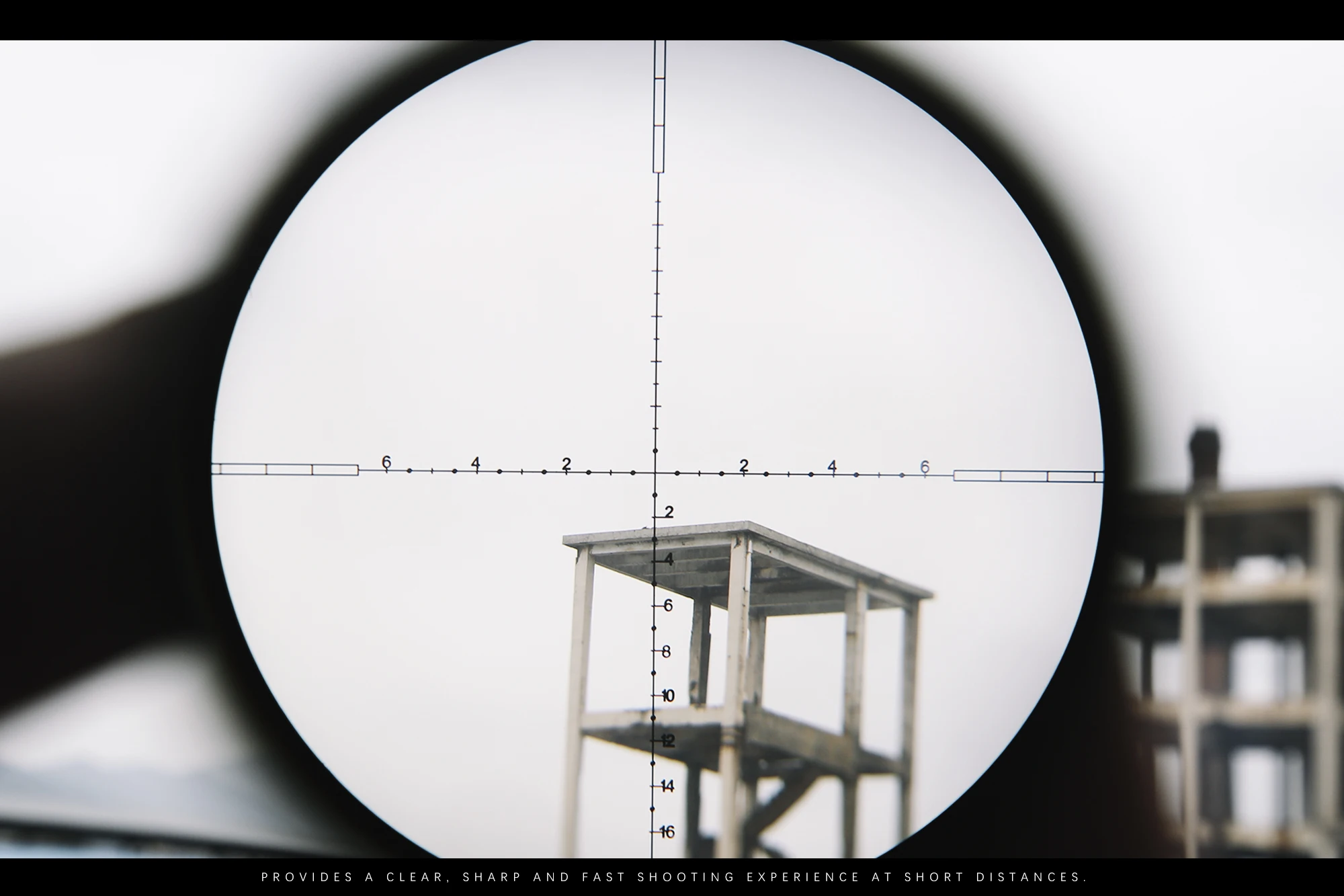MARCH Tactical Optical  HT1.2-6X24WA Sight Wide Angle Rifle Scope for Hunting And Shotting Airsoft Air Guns Sight With Mounts view 2