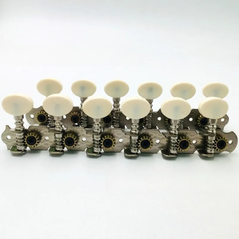 Six-string Tuning Pegs Guitar Parts 12-string Guitar Guitar Parts Double Hole Steel Column Stringed Instruments Accessories