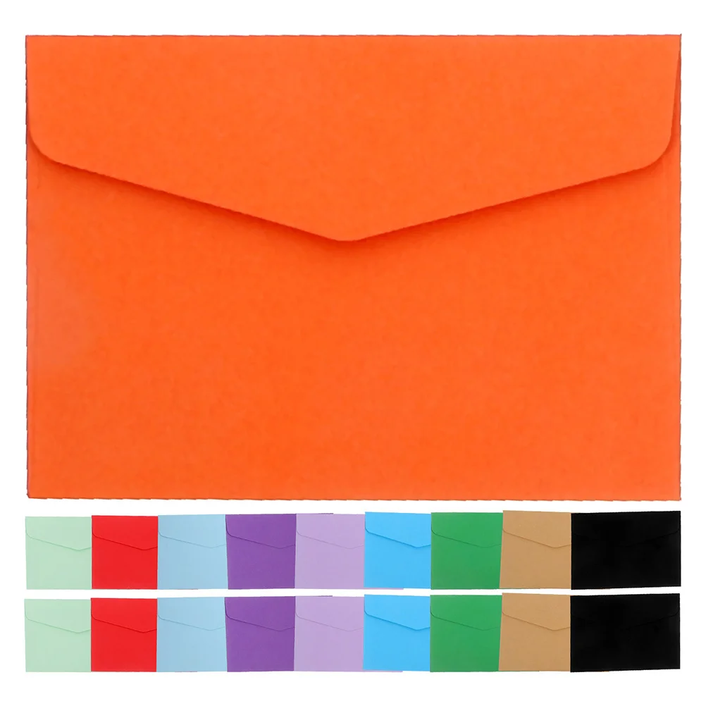 70pcs Colored Small Envelopes Budget Cash Envelopes Money Saving Holder For Office Supplies Gift Cash Storage Decorative