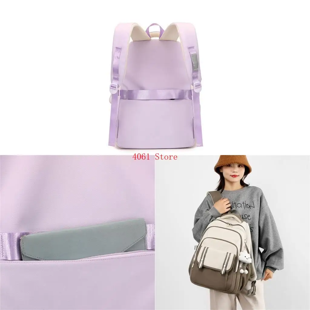 

Школьная сумка нейлоновый рюкзак с большими возможностями для путешествий для мужчин и женщин