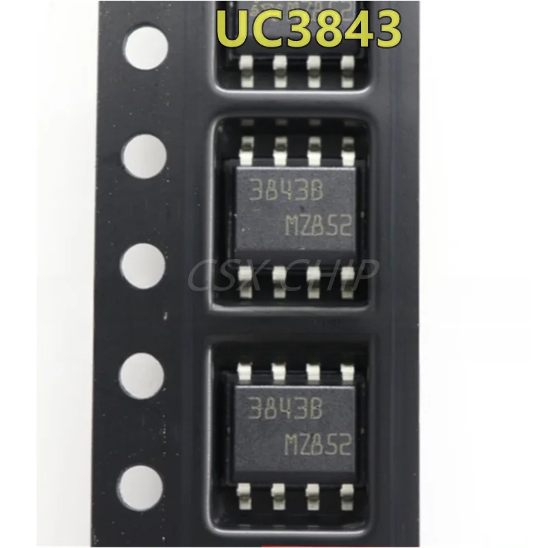 100pcs/lot UC3843 UC3843B 3843B SOP-8 new and original in stock