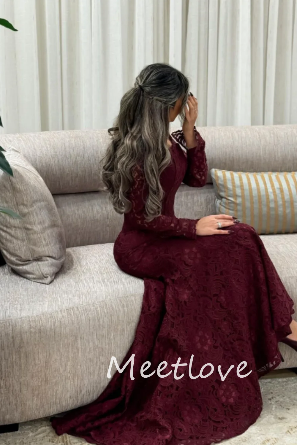 

Платье Meetlove с юбкой-годе без бретелек, элегантные и красивые платья для женщин, Роскошные вечерние платья со шлейфом, 2024