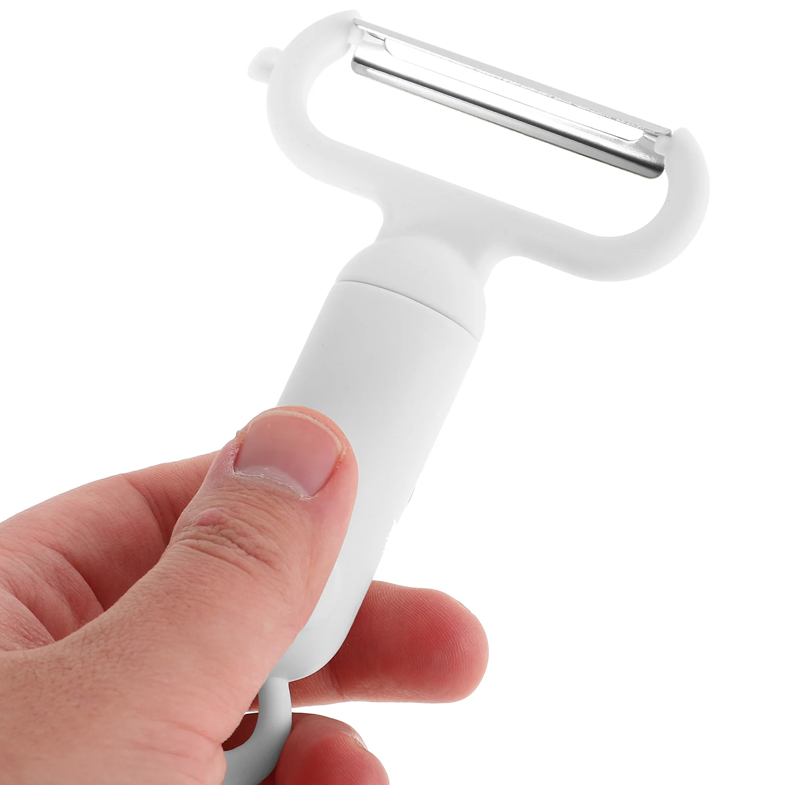 

Potato Skin-peeler Fruit and Vegetable Processing Tools Carrot Peelers for Kitchen White Stainless Steel Cucumber