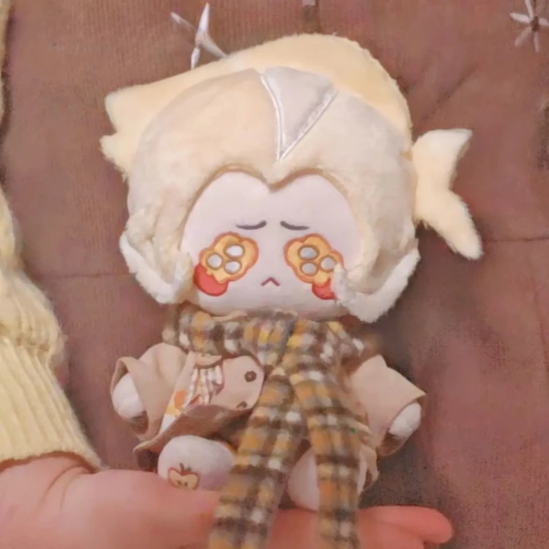 

20cm Anime Attributes Lucifer Kawaii Cosplay Soft Cotton Doll Body With Skeleton Cartoon Dress Up Clothing Toy Figures Fans Gift