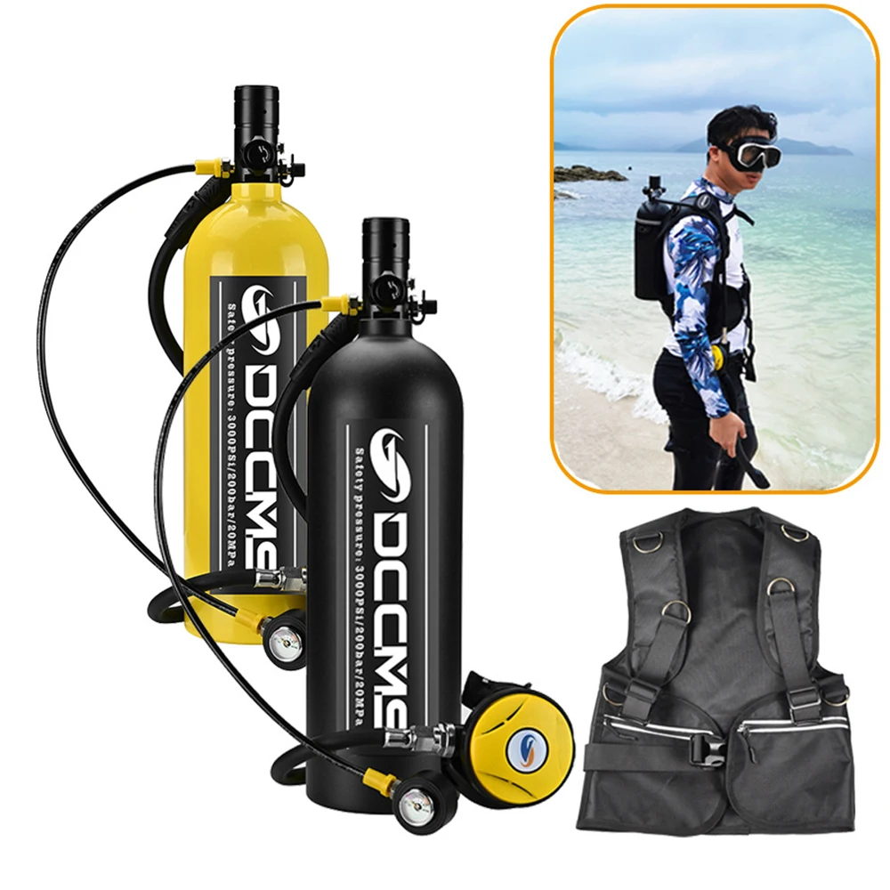 

Scuba Diving Oxygen Tank, Mini Scuba Diving Equipment, 30 Minutes, 2L