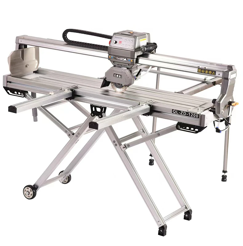 Automatic Stone Machinery With Roller Water Jet Wet Table Saw Electric Tile Cutter Stone Cutting Machine