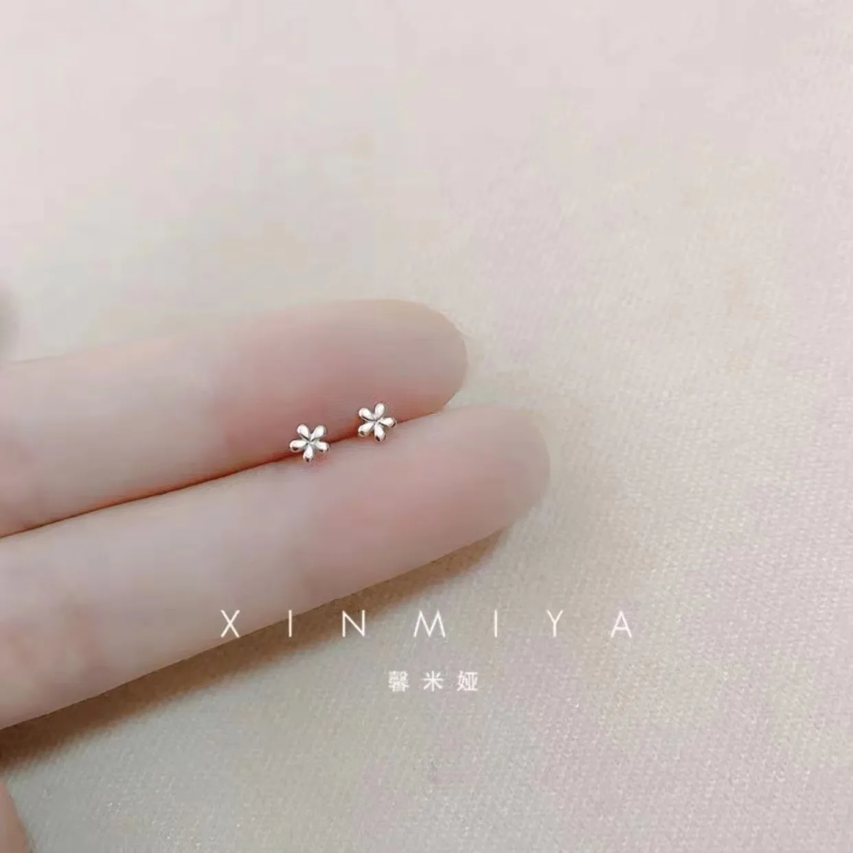 925 Silver Needles Silver Color Mini Star Heart Butterfly Stud Earrings for Women Hypoallergenic Daily Wear Ear Girls Pierc Gift