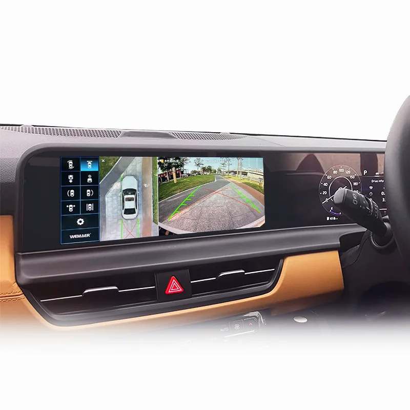 LVDS 360-градусная автомобильная камера для Kia Seltos 3D AVM, окружающий панорамный вид, 4-сторонняя запись, декодер «все в одном»