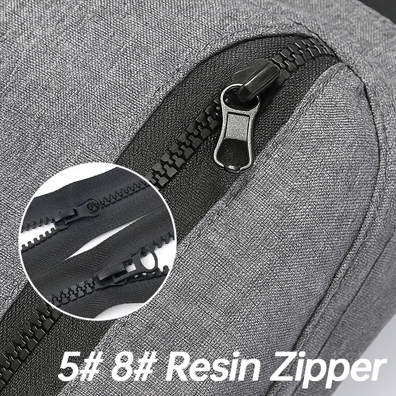 

5#8# 60-300cm Open-End Resin Zippers+Single/Double Zipper Puller Sofa Cushion Zips Luggage Bag Closure Zip Sewing Accessories