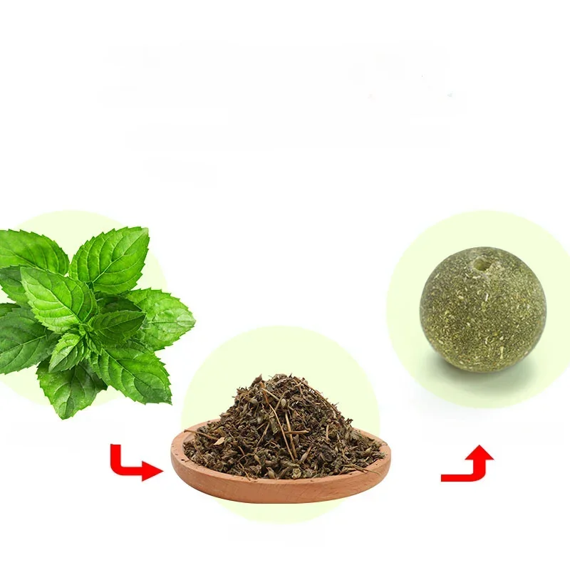 Rotating Cat Mint Ball New Cat Ear Toy Interactive Licking Music Pet Supplies. toys  natural catnip