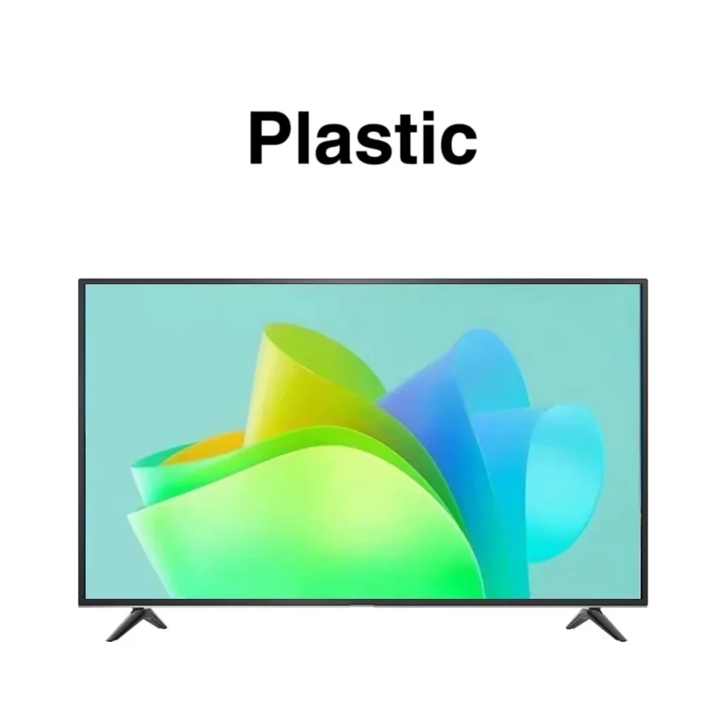 65 75 85 100 Inch Front Double Glass Smart TV 4K HD LED Television Slim