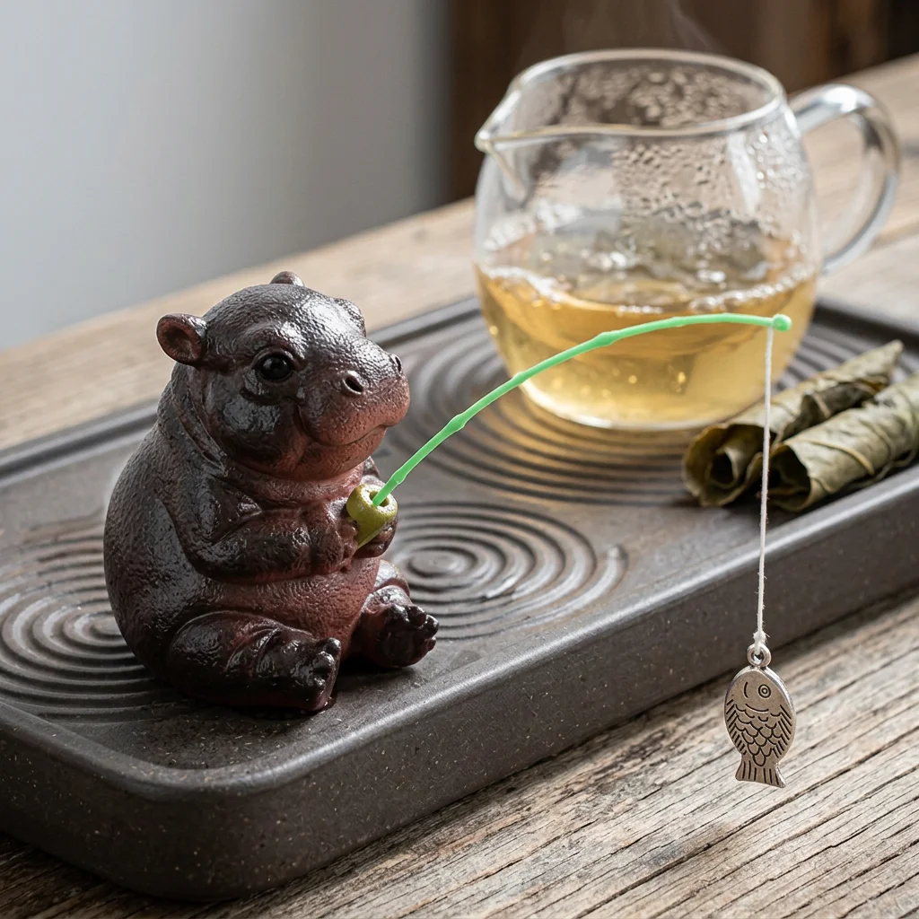 Resin Hippo Succulent-Planter Pot Unique Animal Shaped Flower Container with Drainage Hole Weather-Resistant Matte Finish for