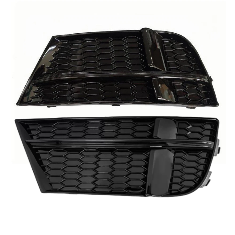 

8V3 807 681AB Front Bumper Fog Light Cover Grille Fit for Audi A3/S3 2017 2018 2019 2020 Fog lamp frame Grille Car accessories