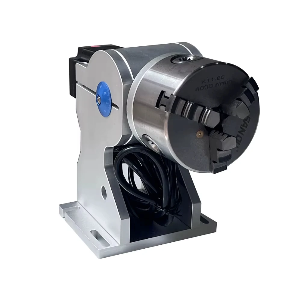 High Stability Engraver Machine Accessory Rotary Third Axis Equipment Parts