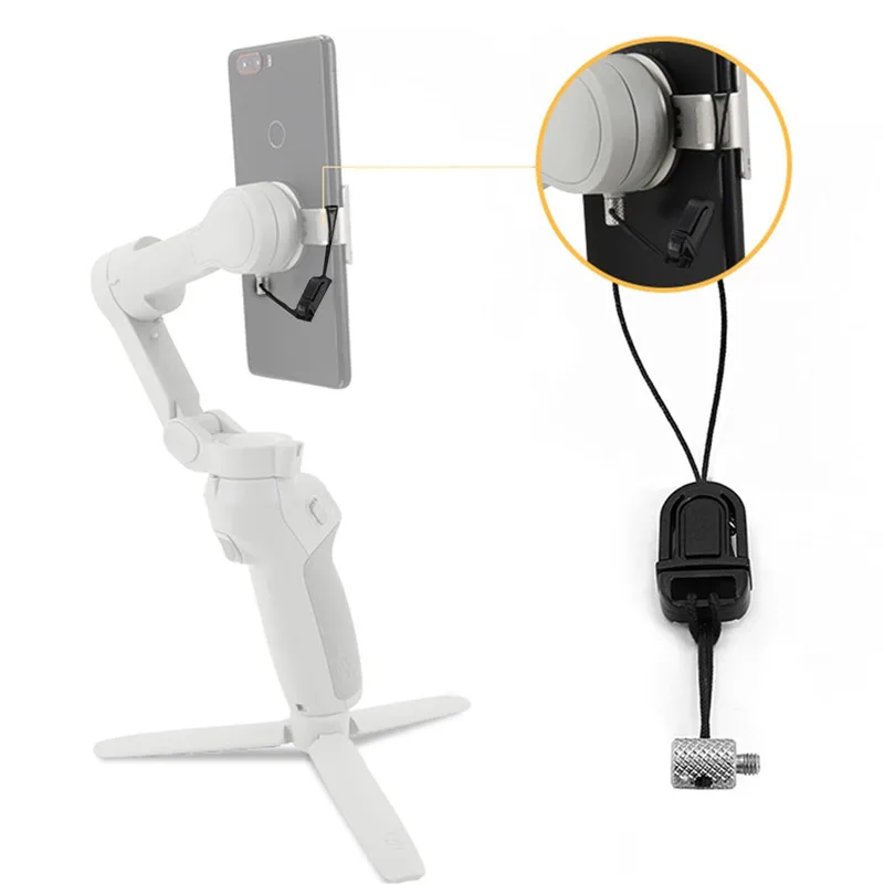 Magnetic Phone Mount for DJI Osmo 6 5 4 SE Handheld Stabilizer Anti-lost Lanyard Holder for Magsafe Bracket for iPhone16/15