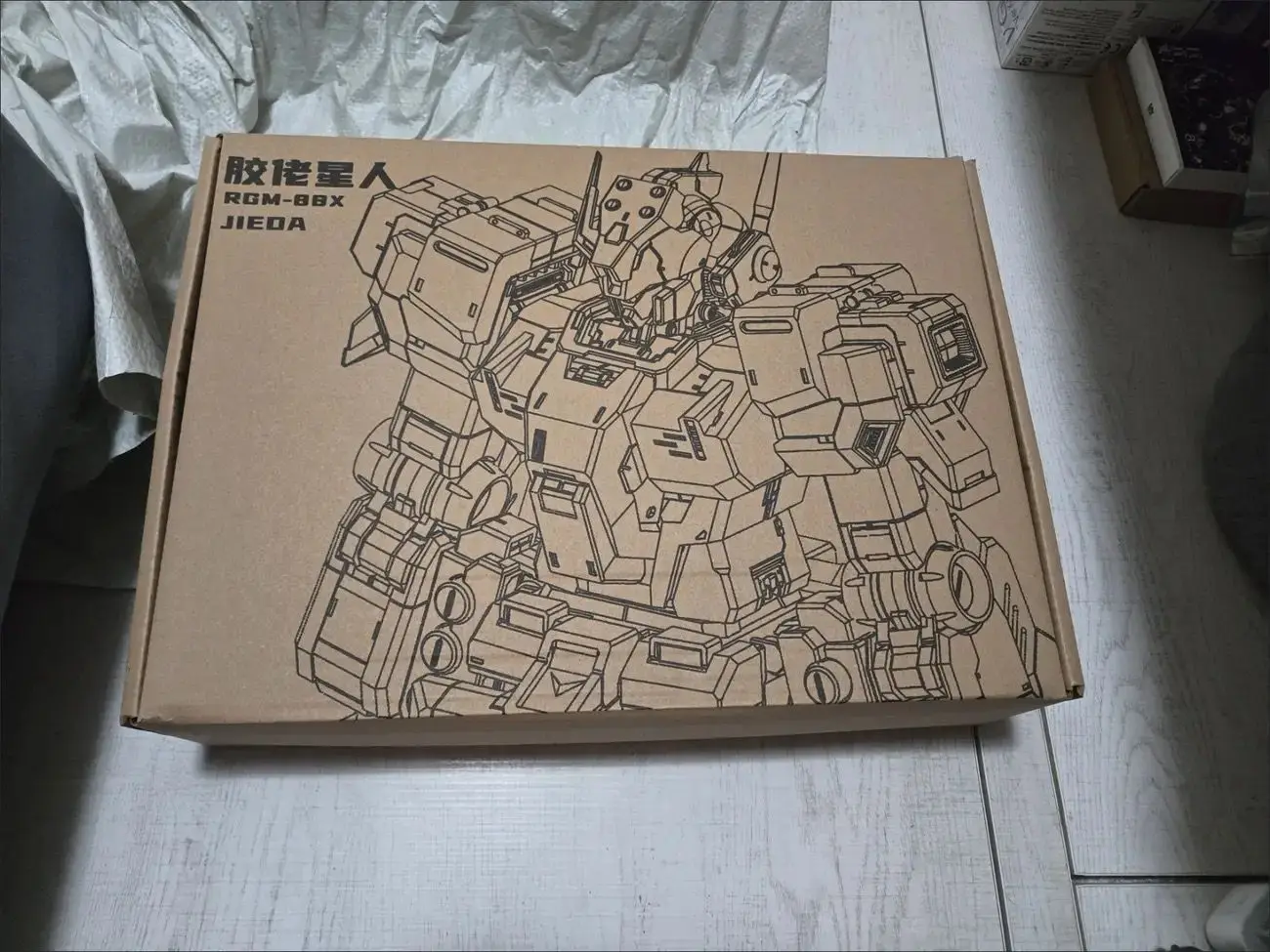 بلامو الحب الغريبة Jeda RGM-88X MG 1/100 الجمعية أطقم منمذجة عمل الشكل روبوت البلاستيك لعبة مجسمة هدية لهواة الجمع